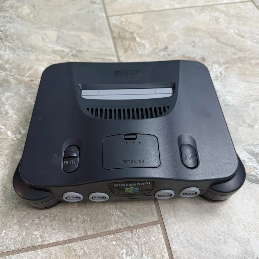 Nintendo 64 Console Bundle with Atomic Purple Controller